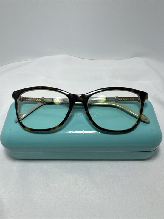 Tiffany & Co. Eyeglasses Frames TF 2116-B 8134 53-16 140 Made In Italy With Case main image 12